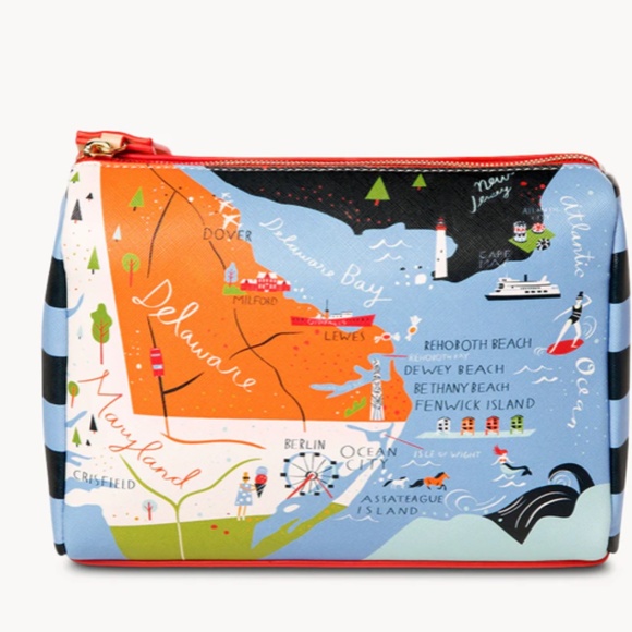 NWT - Spartina 449, Pouch, Carry All -  Eastern Shore/Maryland/Delaware - Picture 2 of 8